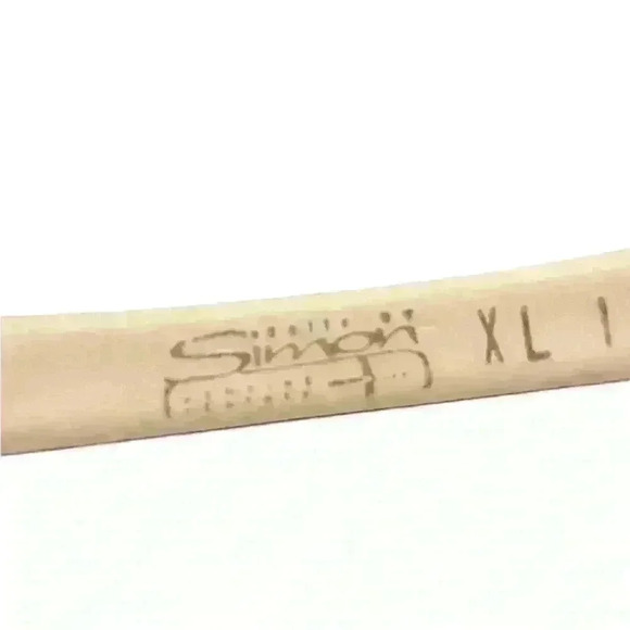 BB Simon Crystal Belt XL with Black with Crystals Made in Italy - Picture 2 of 10